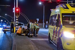 Motorrijdster gewond na uitwijkmanoeuvre op de Spaarndamseweg
