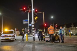 Motorrijdster gewond na uitwijkmanoeuvre op de Spaarndamseweg