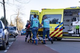 Fietser gewond na aanrijding met auto