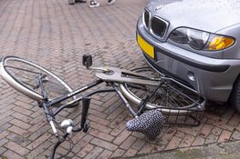 Fietsster aangereden op de Santpoorterstraat in Haarlem