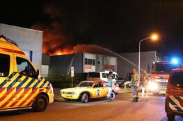 Grote brand op bedrijventerrein Haarlem