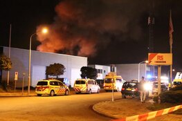 Grote brand op bedrijventerrein Haarlem