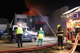 Grote brand op bedrijventerrein Haarlem
