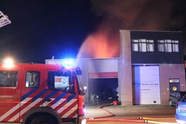 Grote brand op bedrijventerrein Haarlem