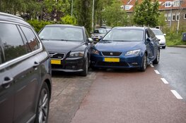 Veel schade bij ongeval op de Eksterlaan in Haarlem