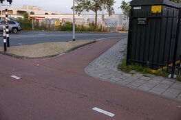 Weer botsing in beruchte bocht op fietspad Jan van Krimpenweg