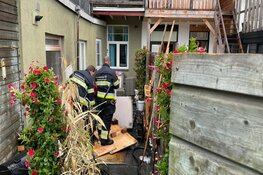 Politie houdt verdachte aan bij brand in tuin Haarlem