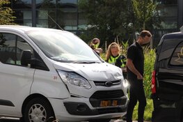 Vijf voertuigen tegen elkaar in Haarlem