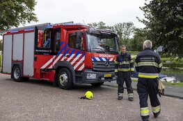 Brand in schuur aan de Johannes Verhulstlaan in Heemstede