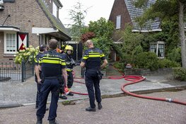 Brand in schuur aan de Johannes Verhulstlaan in Heemstede