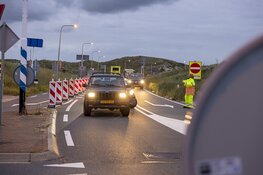 N200 richting Zandvoort afgesloten bij Bloemendaal aan Zee