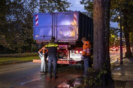 Fietser gewond na botsing met containerwagen in Heemstede