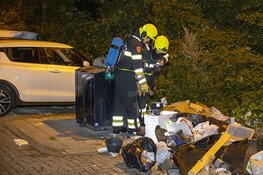 Politie en brandweer in actie na vondst van box met kristallen