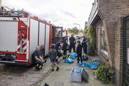 Elektrische scooter in de brand in schuur in Haarlem