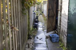 Elektrische scooter in de brand in schuur in Haarlem