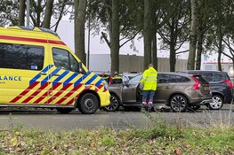 Veel schade bij ongeval op het Heringaplein in Haarlem