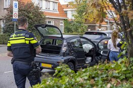 Kop-staart aanrijding op de Pijlslaan in Haarlem