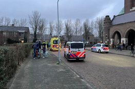 Gewonde door val in kerk Haarlem