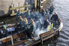 Haarlemse nachthoreca protesteert op de grachten
