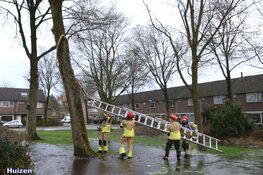 Fotoalbum: Noord-Holland in de greep van storm Eunice