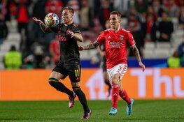 Ajax en Benfica delen punten in boeiende strijd