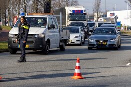 Veel vertraging na ongeval op de Oudeweg in Haarlem