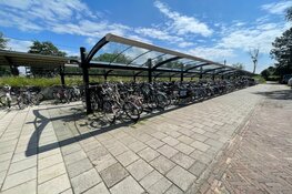 Werkzaamheden afgerond, meer ruimte voor fietsen op station Bloemendaal