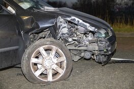 Veel schade bij ongeval op de Camera Obscuraweg in Haarlem