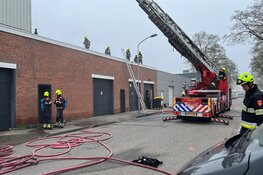 Grote brand in bedrijfspand Haarlem