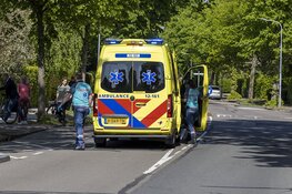 Fietser gewond bij aanrijding met auto op de Churchilllaan