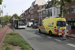 Aanrijding tussen lijnbus en voetganger in Haarlem