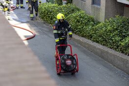 Brandje bij Woonzorgcentrum Nieuw Delftweide, appartementen tijdelijk ontruimd