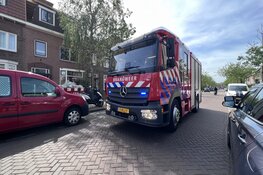 Dakbrand aan de florisstraat in Haarlem