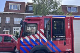 Dakbrand aan de florisstraat in Haarlem
