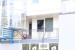 Brand in flatwoning Fie Carelsenplein in Haarlem