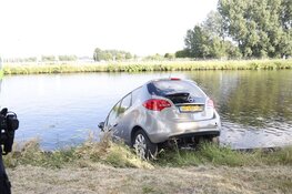 Bestuurder rijdt bij het parkeren te water in Heemstede