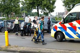 Motorrijder gewond na ongeval in Haarlem