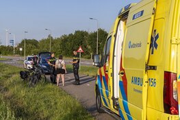 Fietser gewond bij eenzijdig ongeval in Spaarndam