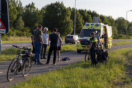 Fietser gewond bij eenzijdig ongeval in Spaarndam
