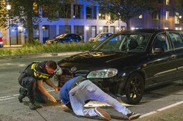 Kop-staartbotsing op Schipholweg in Haarlem