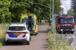 Scooterrijder gewond bij ongeval op de Amerikaweg in Haarlem