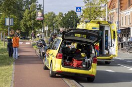 Fietsster gewond bij ongeval Zijlvest Haarlem