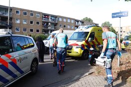 Scooterrijder gewond bij botsing in Haarlem