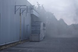 Grote brand in loods in Heemstede