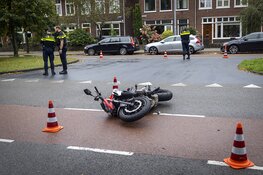 Motorrijder gewond bij ongeval op de Orionweg in Haarlem
