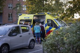 Brandweer groots uitgerukt bij brand Wooncomplex Johan Limpershof