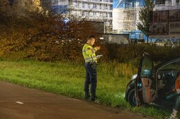 Fietser gewond bij botsing met auto op de Amerikaweg