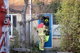 Woningbrand aan de Drielandenhoek in Haarlem
