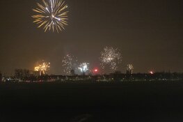 Veel vuurwerk boven Haarlem ondanks vuurwerkverbod