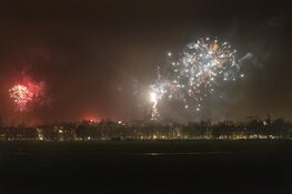 Veel vuurwerk boven Haarlem ondanks vuurwerkverbod